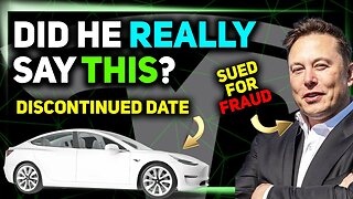 Audi Exec Questions Tesla / Tesla Sued for Fraud / Model 3 Discontinued Date ⚡️