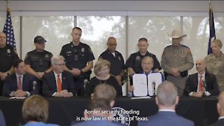 Texas Gov Signs Bill Which Provides $1.8 Billion For Border Security