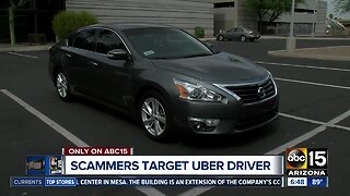 Scammers targeting Uber drivers