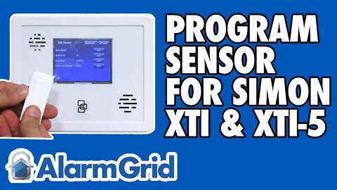 Programming a Door Sensor to the Interlogix Simon XTi or XTi-5