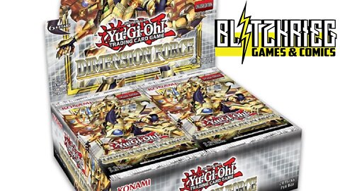Yu-Gi-Oh! Dimension Force Booster Box Opening