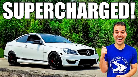We Installed A GIGANTIC Supercharger On My C63 AMG & Used HELLCAT Parts To Make It Work!