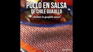 Chicken in Chile Sauce Guajillo
