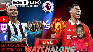 NEWCASTLE UNITED vs MANCHESTER UNITED LIVE Stream Watchalong PREMIER LEAGUE 22/23 | Ivorian Spice