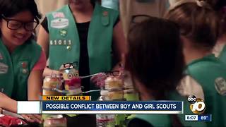 Possible conflict between boy and girl scouts