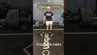 573LBS FOR 3 REPS - GETTING STRONGER!