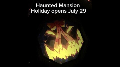 Haunted Mansion Holiday opens July 29 Disneyland Elevator intro Nightmare before Christmas Zero Jack