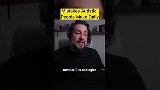 Mistakes Autistic People Make Daily @TheAspieWorld #autism #shorts #actuallyautistic