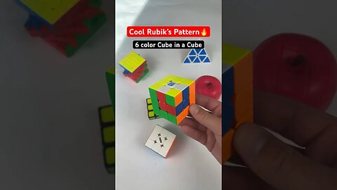 Cool Rubik’s Pattern! 😎 #rubikscube #cubing #art #shorts