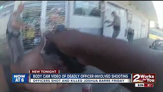 Body cam video released in deadly officer-involved shooting
