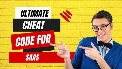 How did i discover Ultimate Cheat Code for SaaS