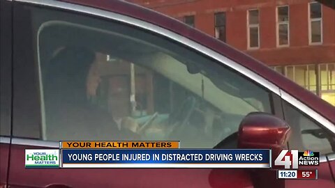 Children Injured in Distracted Driving Wrecks