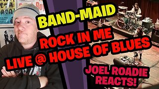 BAND‐MAID - Rock in Me - Nov 1 2022 at House of Blues, Chicago - Roadie Reacts