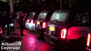 Black cabs fill up The Mall after The Queen's death | 9th September 2022
