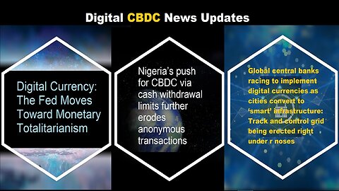 'CBDC' (Central Bank Digital Currency) News Updates