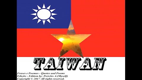 Bandeiras e fotos dos países do mundo: Taiwan [Frases e Poemas]