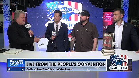 Gaetz, Crane, and Posobiec Join Steve Live At The People’s Convention in Detroit