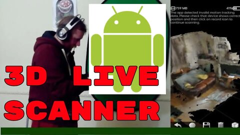 3D Live Scanner [Android app]