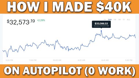 How I Made $40,636 BITCOIN Mining on Autopilot (No Work) | Earn 1 BTC in 1 Day