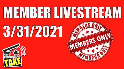 Weekly Members Livestream 3.31.21