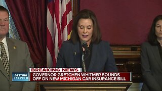 Whitmer says House bill cutting auto insurance rates doesn't meet her standards