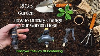 How to Quickly Change a Garden hose