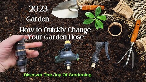 How to Quickly Change a Garden hose