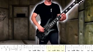 Disturbed - The Game - Bass Cover with Play Along Tabs