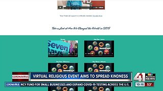 Virtual religious event aims to spread kindness