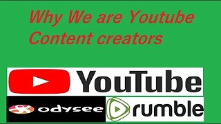 Why We are Youtube content creators #shorts