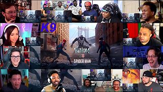 Marvel's Spider-Man 2: Venom Vs Spider Man - Be Greater Trailer Reaction Mashup [ 16 People React ]