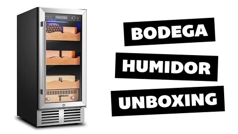 Bodega Cigar Humidor Unboxing