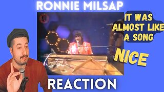 NICE - Ronnie Milsap - It Was Almost Like A Song 1978 Reaction