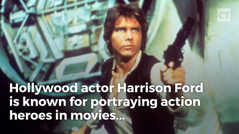 Harrison Ford is a Real Life Hero