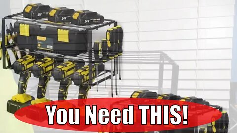 Power Tool Storage Rack: Unboxing and Assembling Made Easy