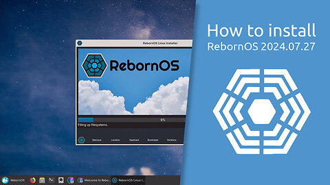 How to install RebornOS 2024.07.27