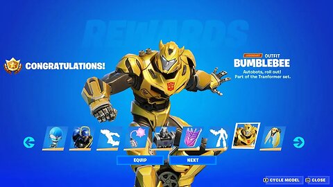 FREE BUNDLE NOW in Fortnite! (Transformers Pack)