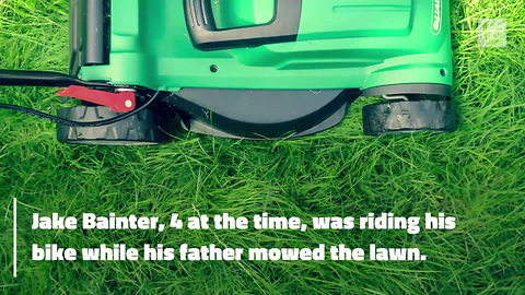 Dad Still Haunted by Memory of Running Over Son’s Leg with Lawn Mower 14 Years Ago