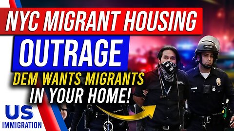 It Begins… NYC Migrant Housing Outrage 🔥 Dem Wants Migrants in Your Home? 🚨 NYC Migrant Crisis