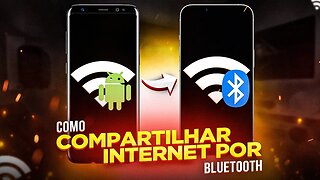 Como COMPARTILHAR INTERNET por BLUETOOTH no ANDROID (ÚNICO MODO PARA DIVIDIR WIFI)