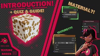 BEGINNERS MUST WATCH! Navigation and your FIRST Material! - Blender: Texture Basics