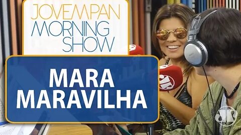 Mara Maravilha ensina tapa técnico para elenco do Morning Show / JP