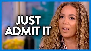 'The View's' Sunny Hostin Appears Desperate to Put a Positive Spin on This!