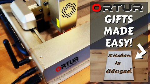 Unlimited Homemade Gifts! | Ortur Laser Master 3 | Laser Engraver / Cutter