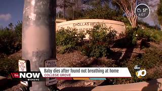 Baby dies after found not breathing at College Grove home