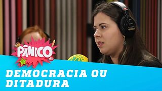 Sâmia Bomfim: 'O que está em jogo no país é a democracia ou uma ditadura'