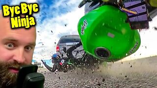 How To Destroy Your Kawasaki Ninja - Dirtbike Lunatic Review