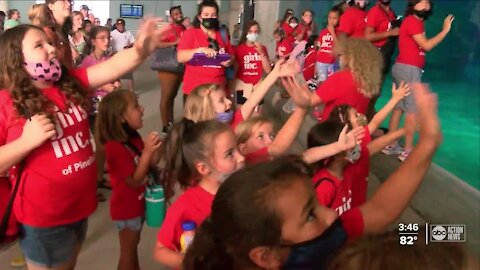 Girls Inc. of Pinellas exploring marine life as well as future careers