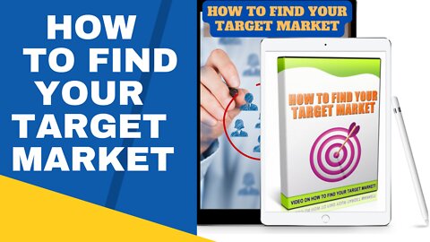 How To Find Your Target Market || Earn 30k Monthly With Find Your Target Market ||