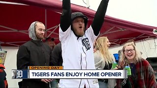 Tigers fans enjoy home opener
